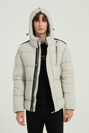 Doudoune matelassée homme gris clair JOACHIM