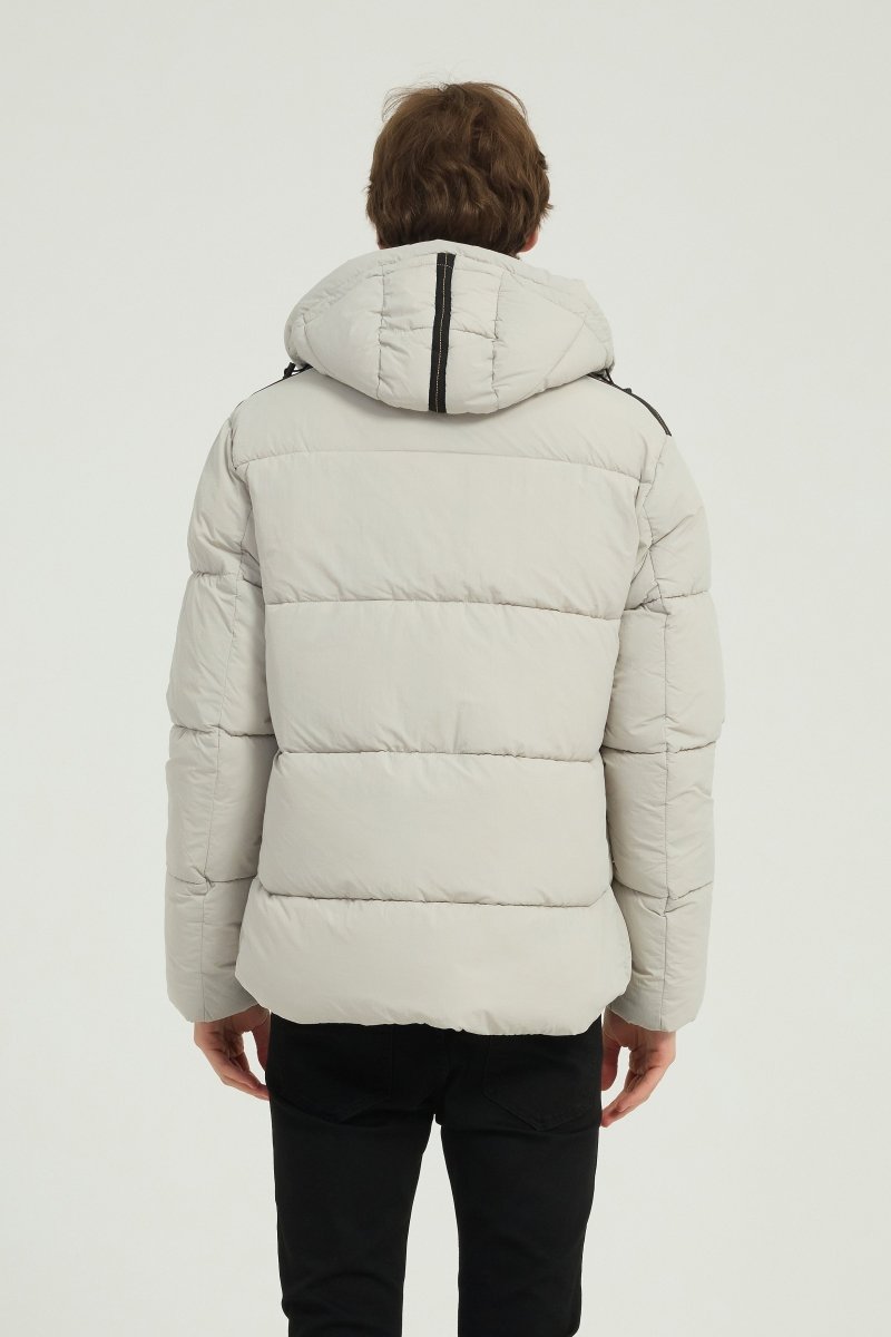 Doudoune matelassée homme gris clair JOACHIM
