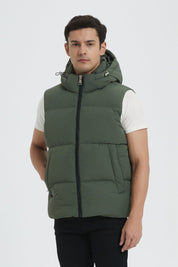 Doudoune sans manche droite BENEDICT