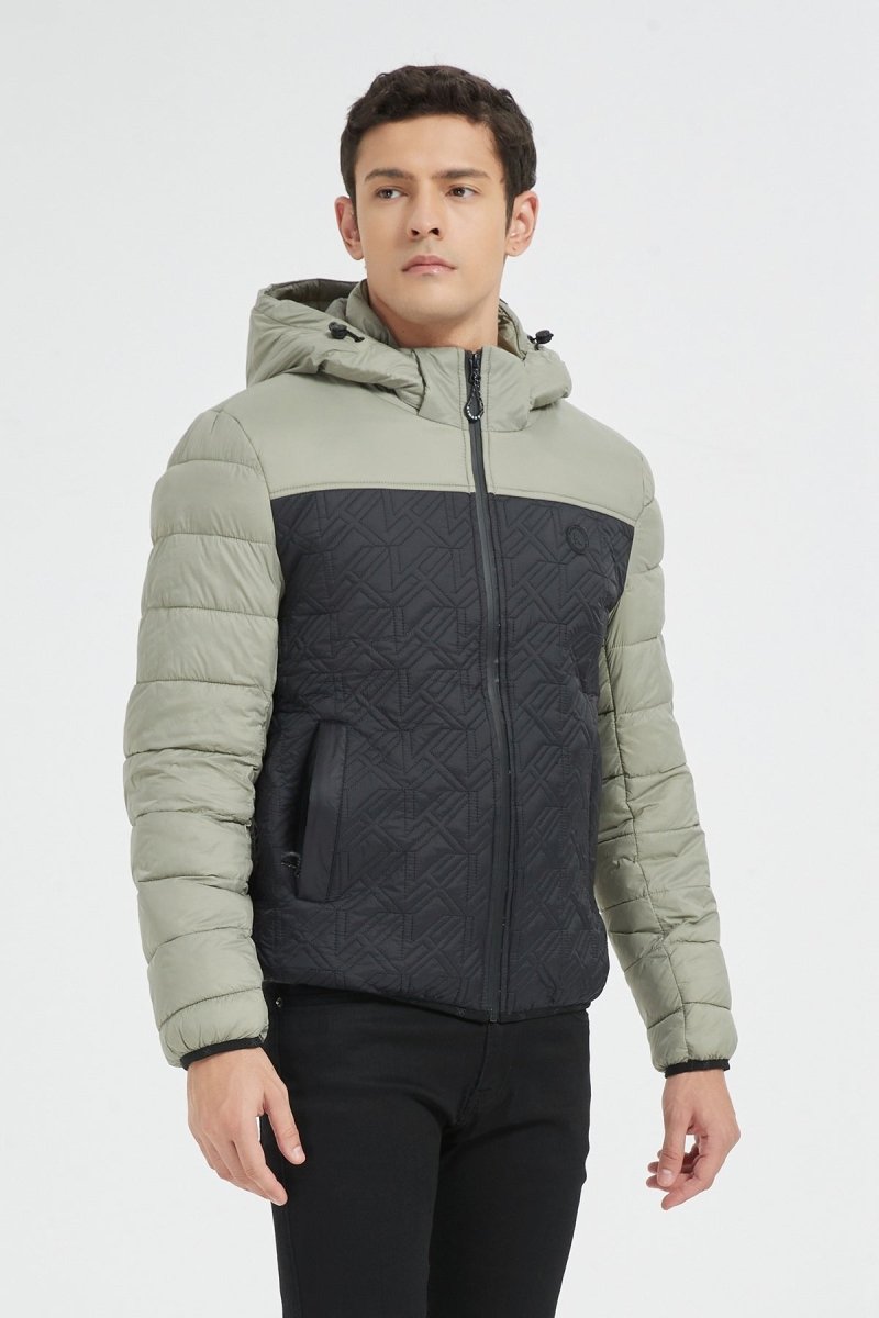 Doudoune tri - matière JONAS