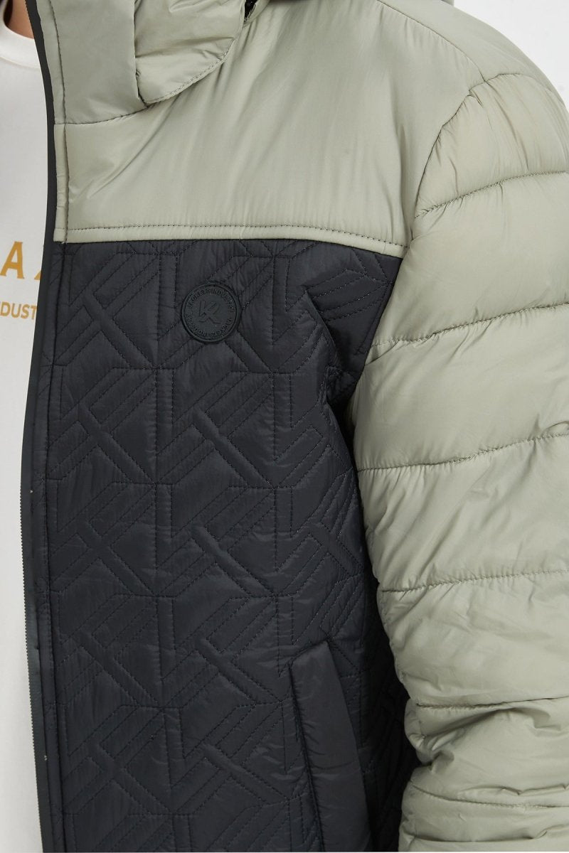 Doudoune tri - matière JONAS