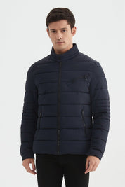 Doudoune unie col officier KENZO