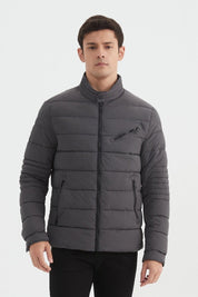 Doudoune unie col officier KENZO