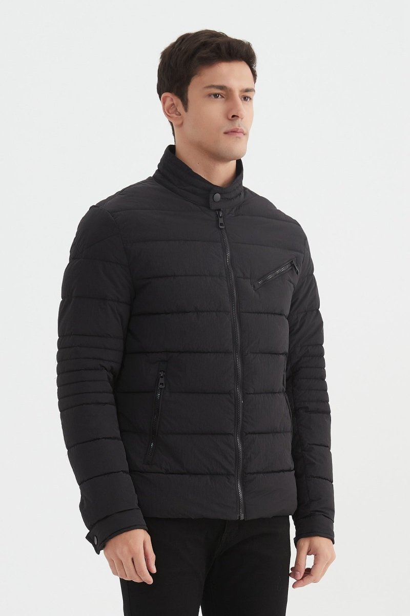 Doudoune unie col officier KENZO