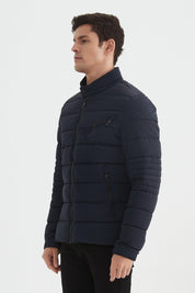 Doudoune unie col officier KENZO