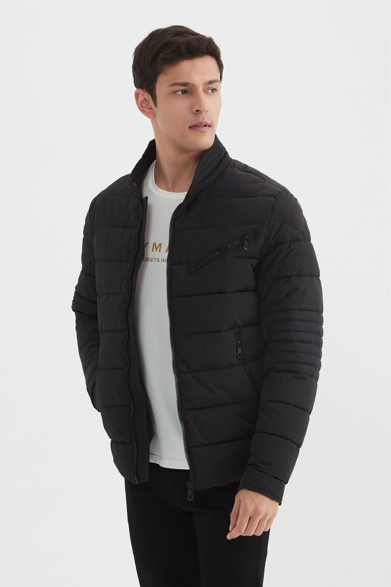 Doudoune unie col officier KENZO