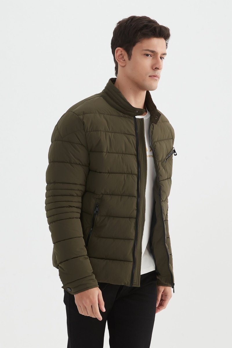 Doudoune unie col officier KENZO