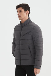 Doudoune unie col officier KENZO