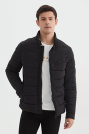 Doudoune unie col officier KENZO