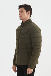 Doudoune unie col officier KENZO