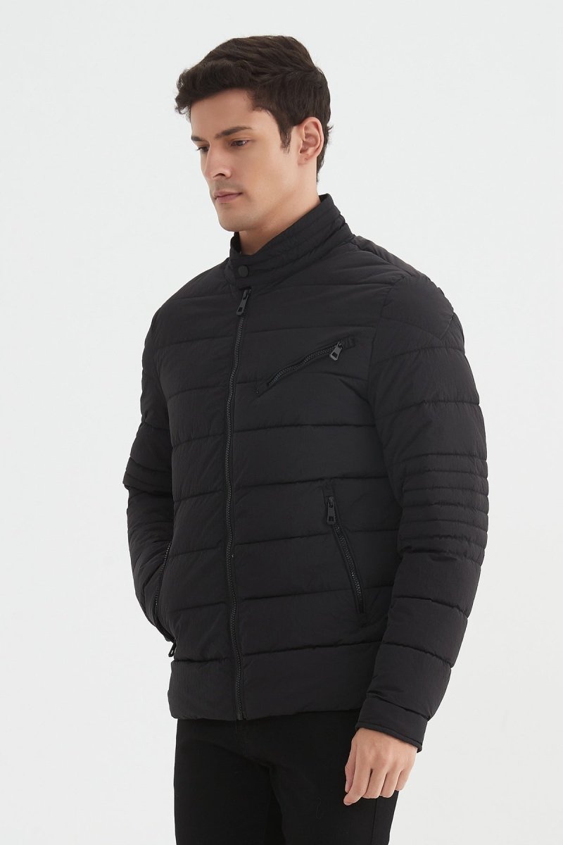 Doudoune unie col officier KENZO