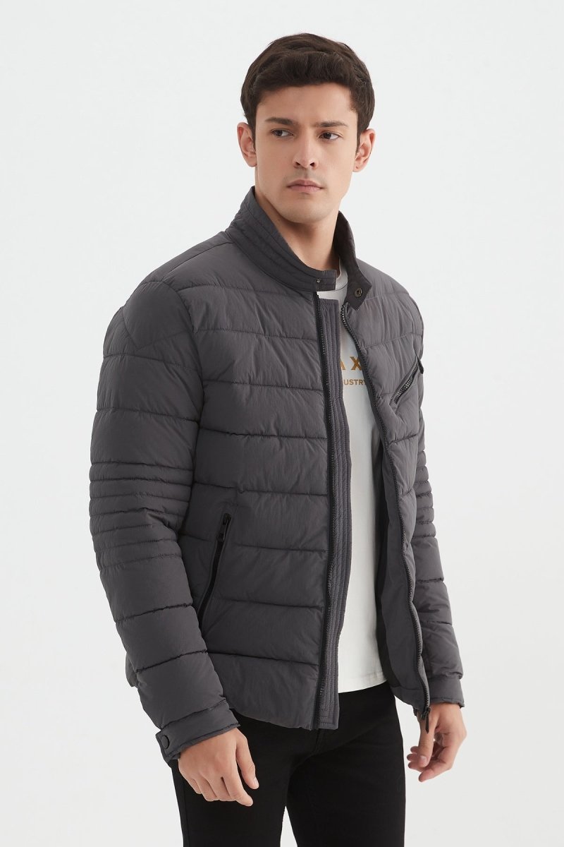 Doudoune unie col officier KENZO