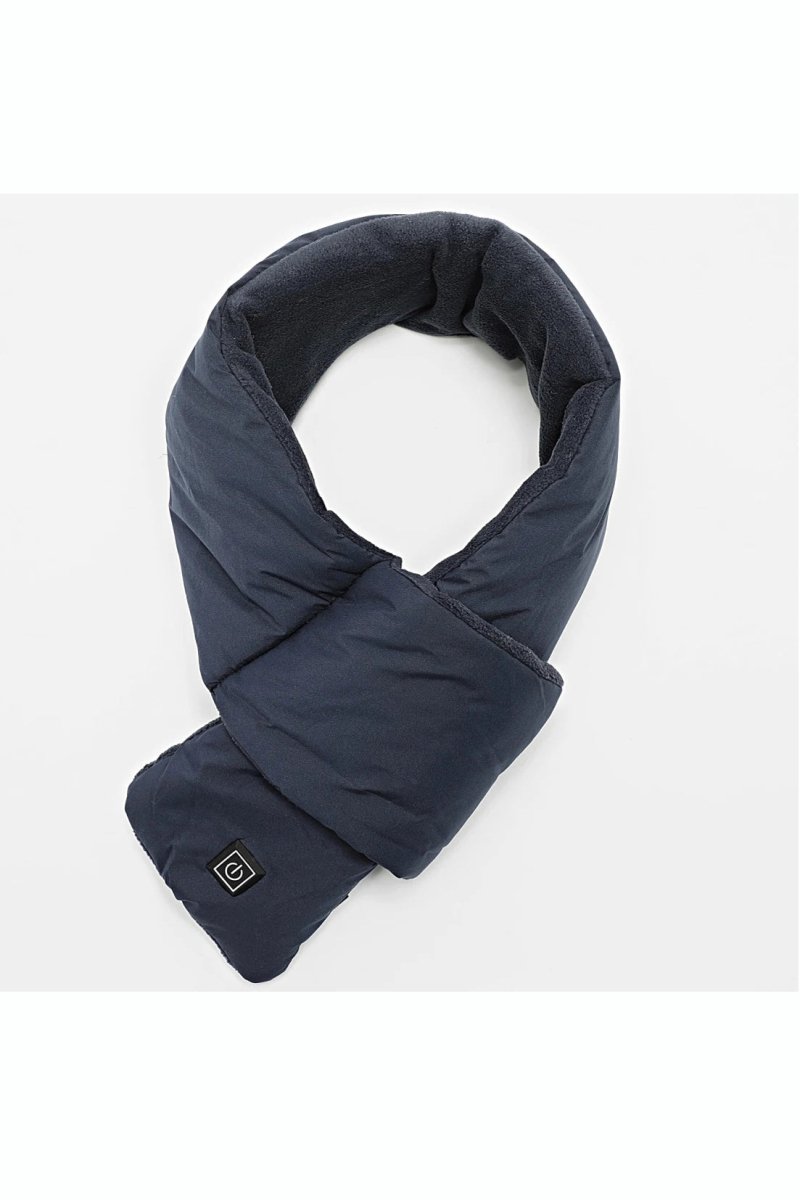 Écharpe Bleu fonce Chauffante Unisexe