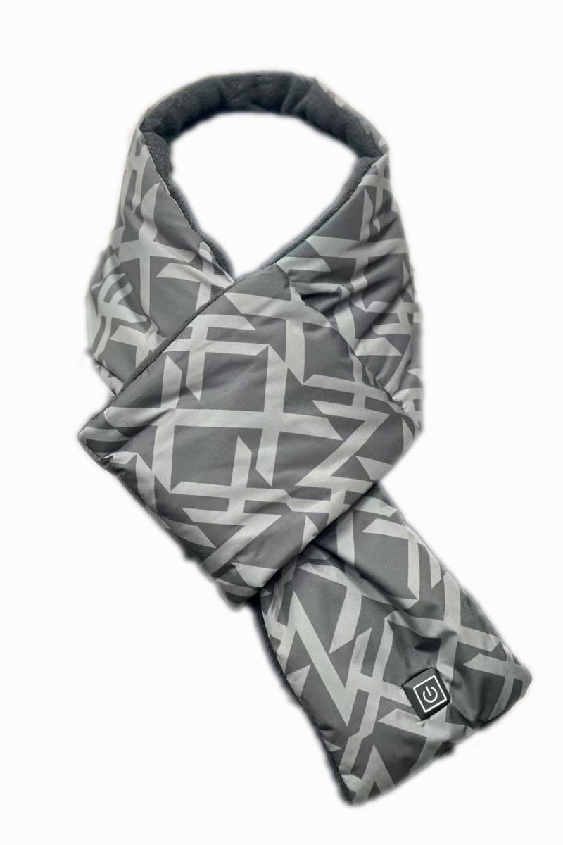 Écharpe Noir Chauffante Hiver