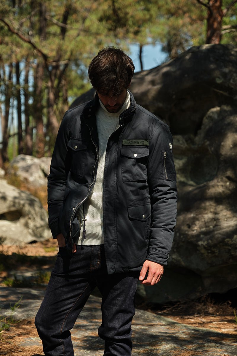 Manteau col montant KAÏS