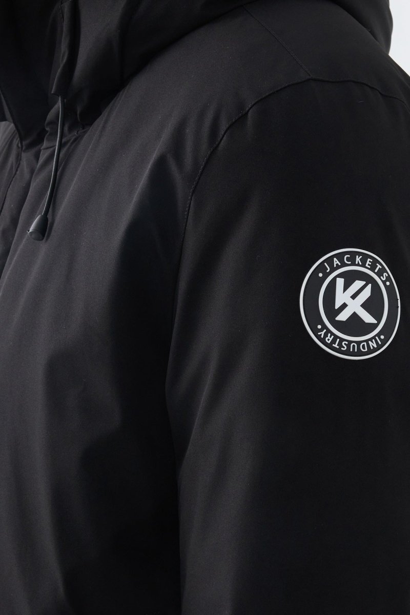 Parka courte à capuche fourrée ZACK