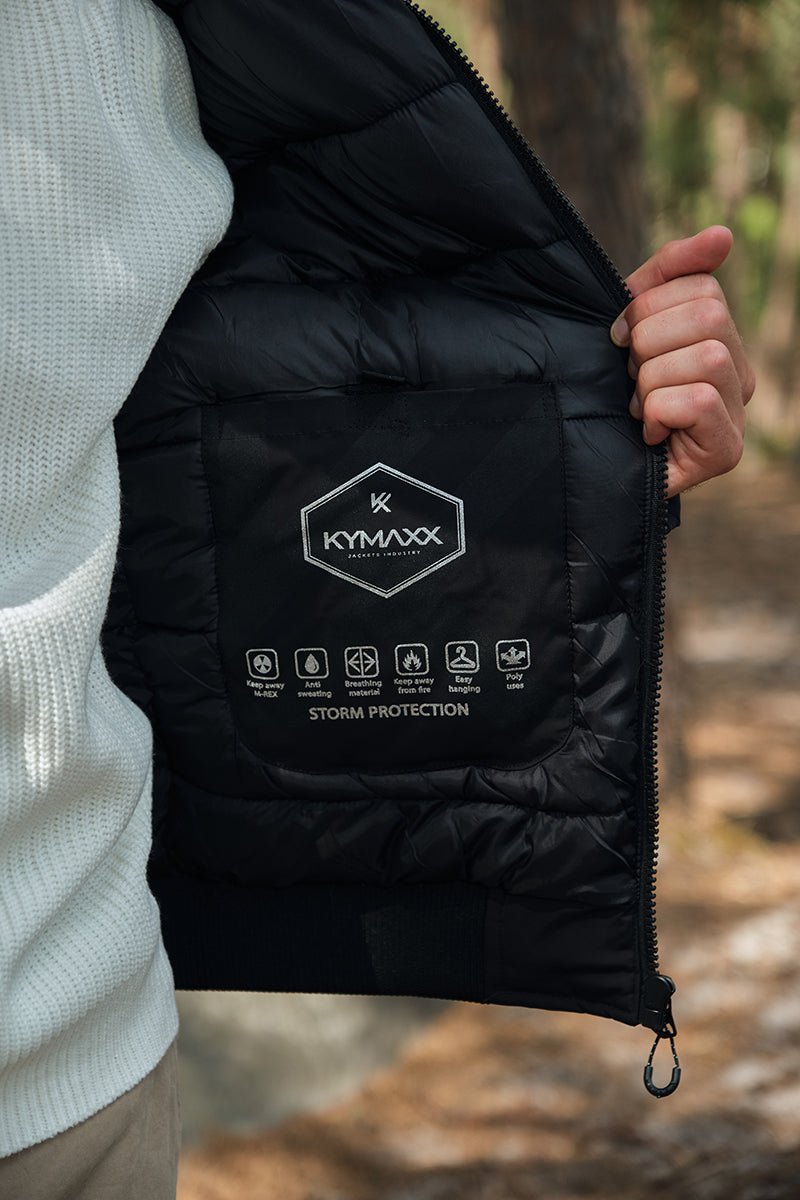 Parka courte à capuche fourrure TERENCE