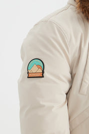 Parka courte à capuche fourrure TERENCE