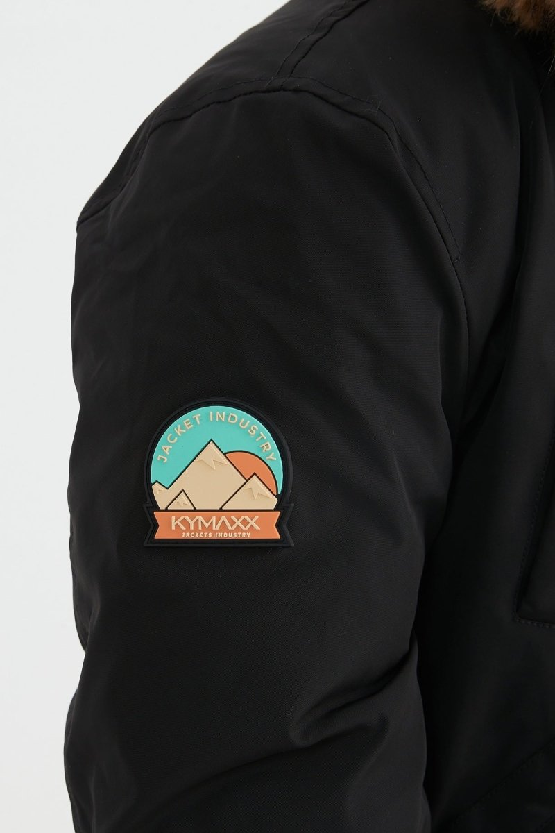 Parka courte à capuche fourrure TERENCE