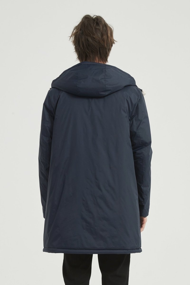 Parka Longue Réversible Homme à Capuche LORIC
