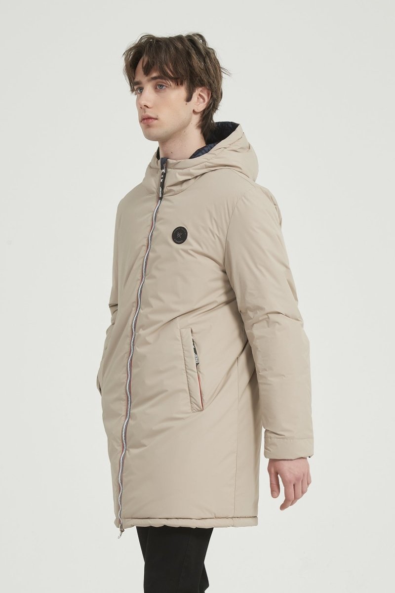 Parka Longue Réversible Homme à Capuche LORIC