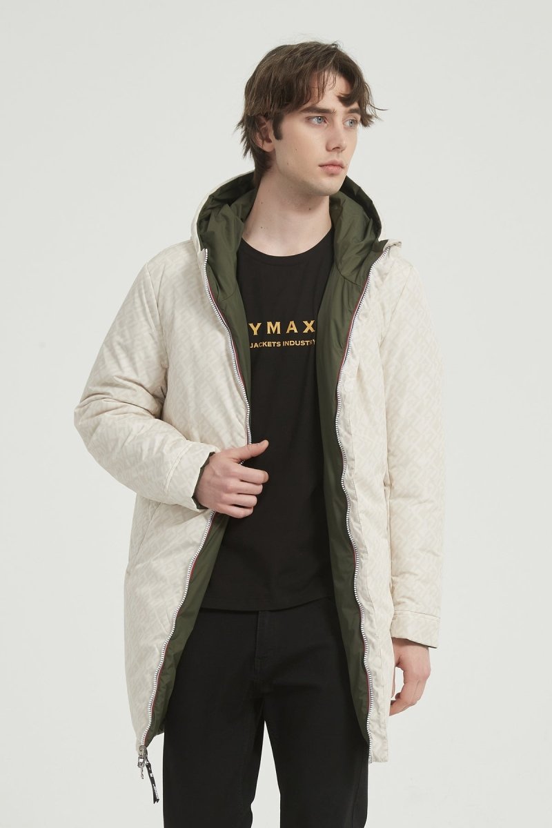 Parka Longue Réversible Homme à Capuche LORIC