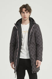 Parka Longue Réversible Homme à Capuche LORIC