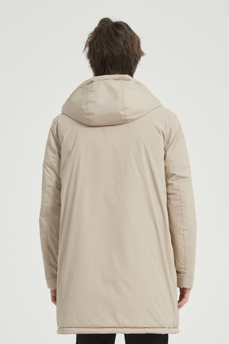 Parka Longue Réversible Homme à Capuche LORIC