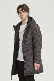 Parka Longue Réversible Homme à Capuche LORIC