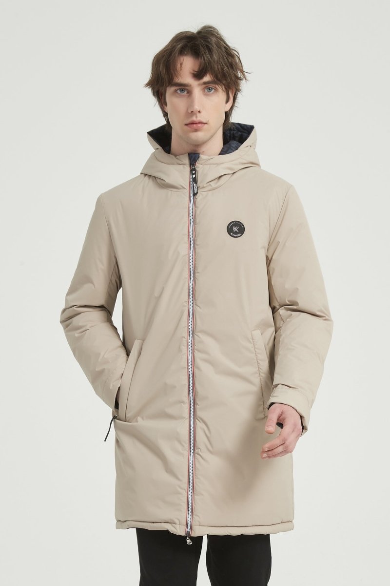 Parka Longue Réversible Homme à Capuche LORIC