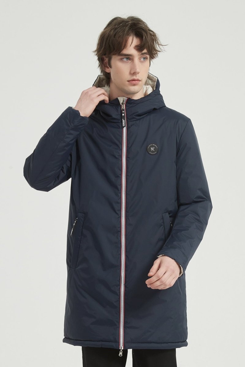 Parka Longue Réversible Homme à Capuche LORIC
