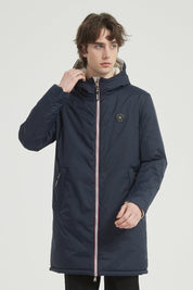 Parka Longue Réversible Homme à Capuche LORIC