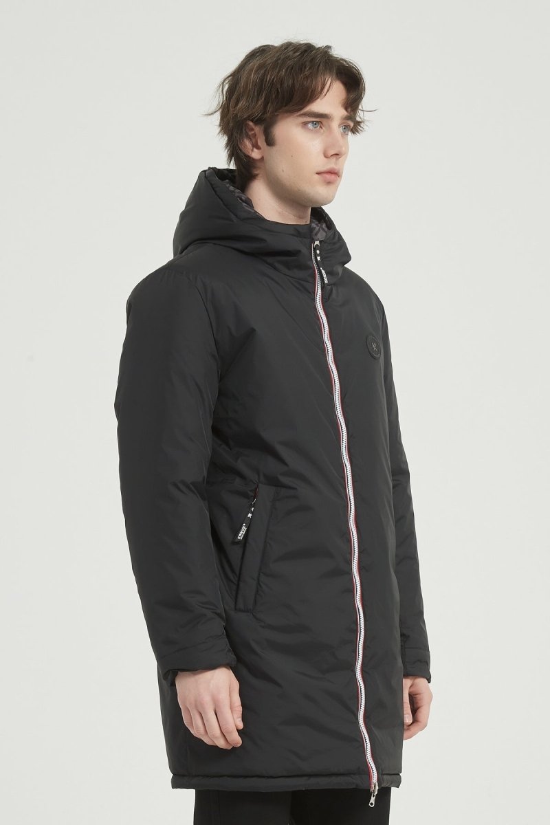Parka Longue Réversible Homme à Capuche LORIC