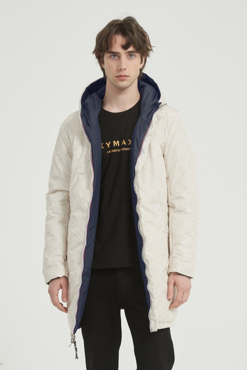 Parka Longue Réversible Homme à Capuche LORIC