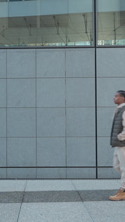 Doudoune sans manches kaki MAXIME