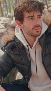 Doudoune fausse fourrure MICHAEL