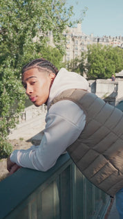 Doudoune gilet beige KAYSER