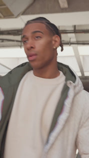 Parka longue réversible LORIC