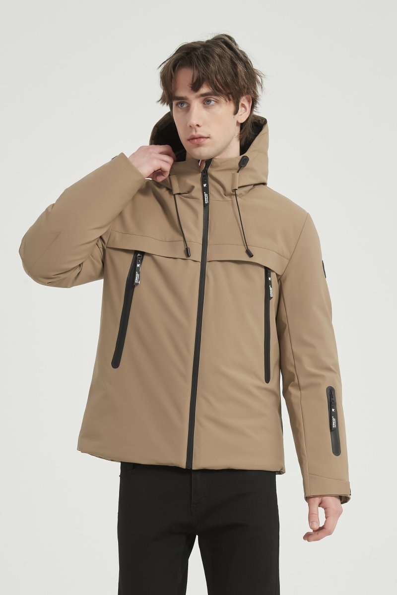 Veste Hiver Homme Matelassée à Capuche FABIEN