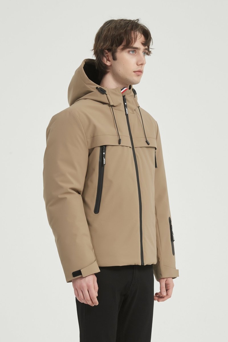 Veste Hiver Homme Matelassée à Capuche FABIEN