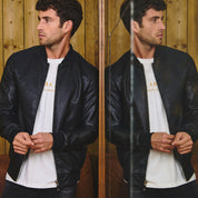 Veste en simili cuir EZIO