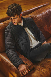 Blouson bimatière ANKA