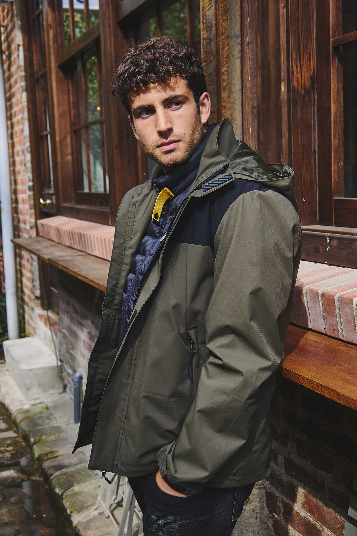 Veste bicolore HAMAL