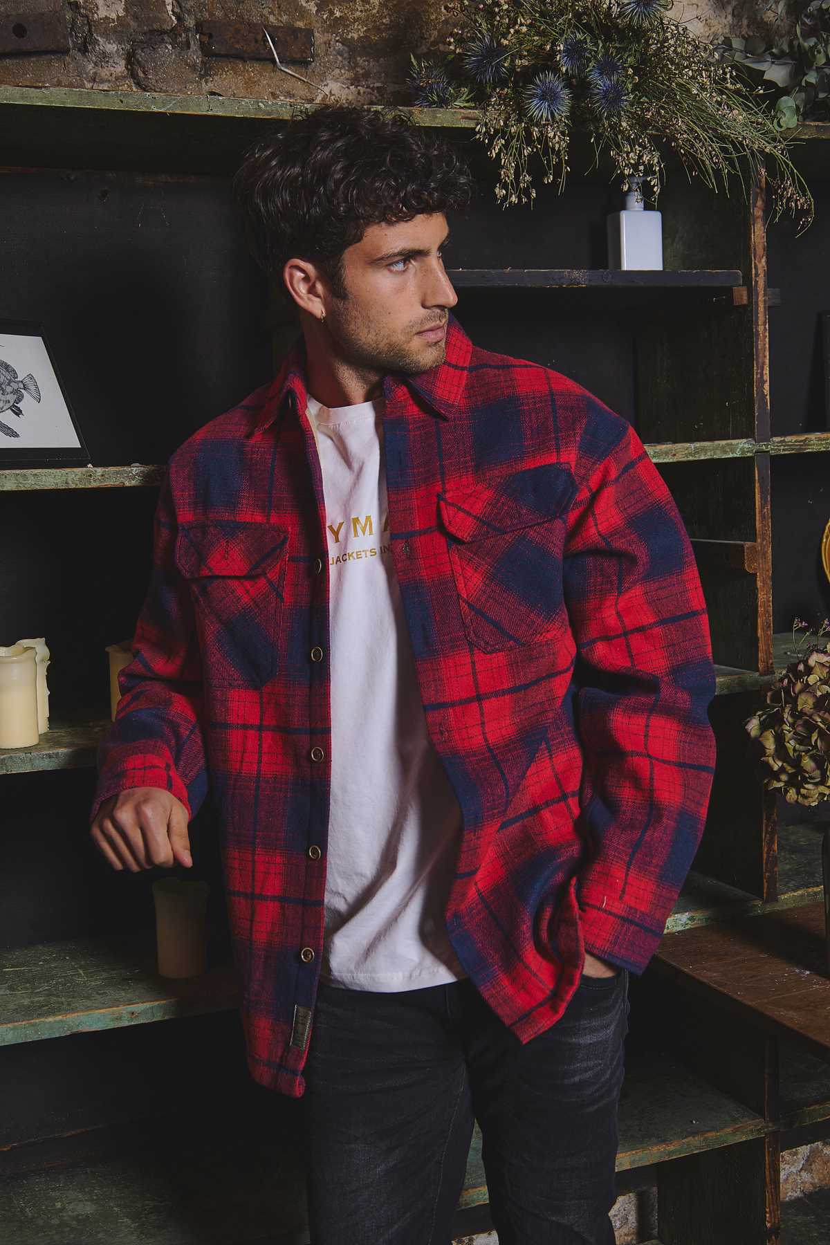 Surchemise à carreaux EDEN