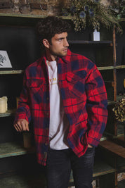 Surchemise à carreaux EDEN