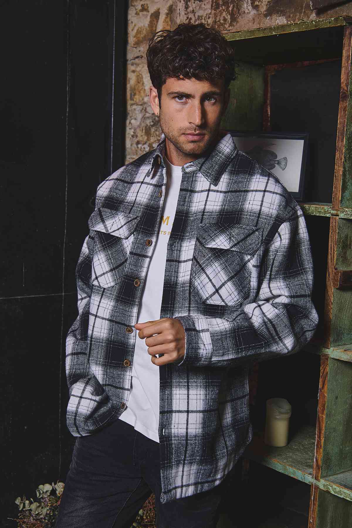 Surchemise à carreaux EDEN