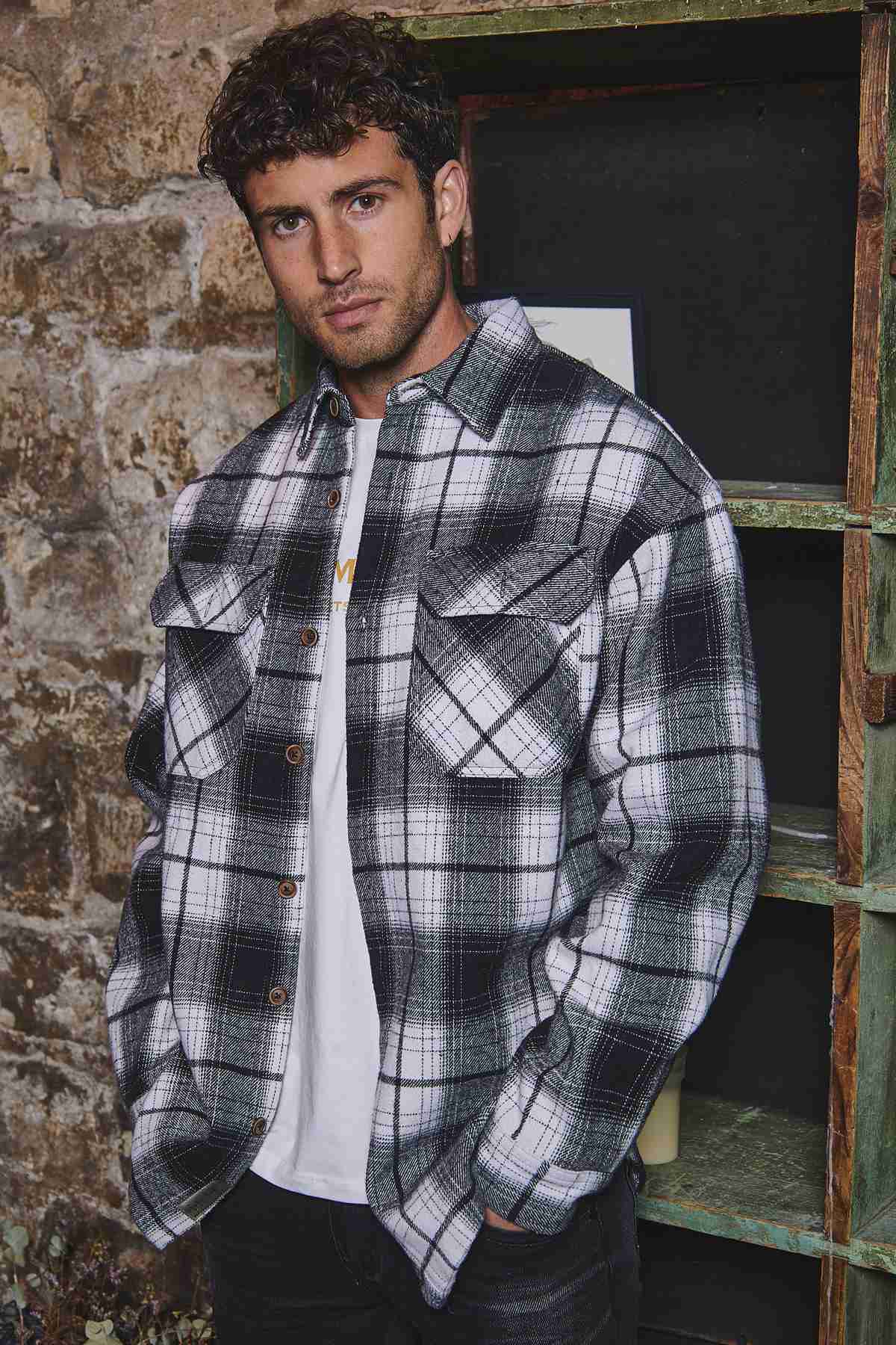 Surchemise à carreaux EDEN