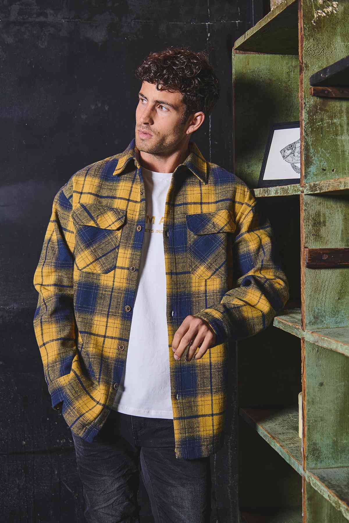 Surchemise à carreaux EDEN