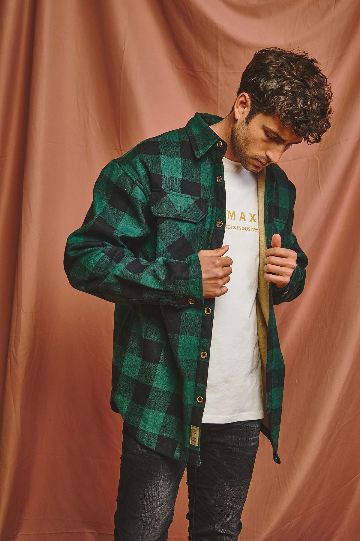 Surchemise à carreaux EDEN