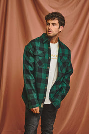 Surchemise à carreaux EDEN